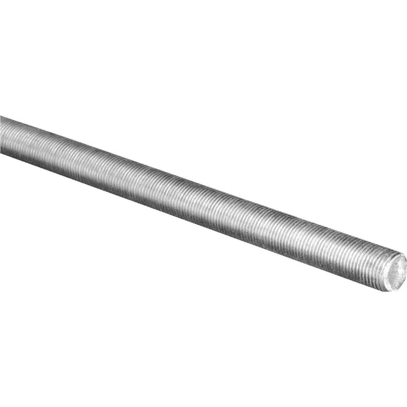 Hillman 5/8 in. D X 24 in. L Galvanized Steel Threaded Rod