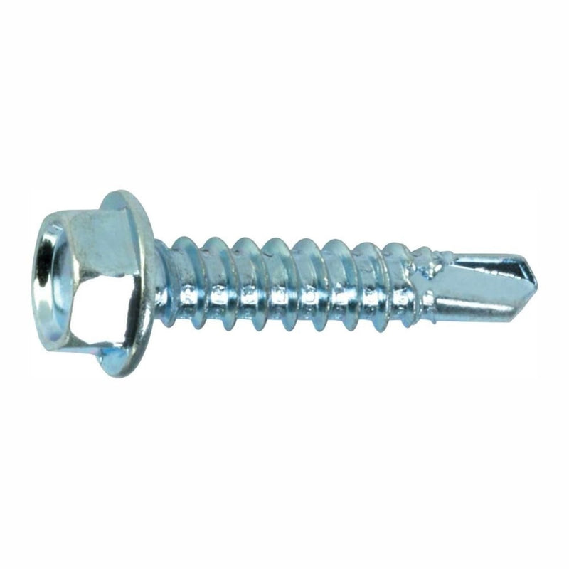 Grip-Rite Pro-Twist No. 8 Sizes X 1/2 in. L Hex Hex Washer Head Sheet Metal Screws 1 lb