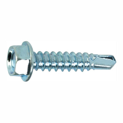 Grip-Rite Pro-Twist No. 12 Sizes X 1 in. L Hex Hex Washer Head Sheet Metal Screws 1 lb