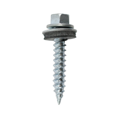 Grip-Rite Pro-Twist No. 9 Sizes X 1 in. L Hex Hex Head Sheet Metal Screws 1 lb 115 pk