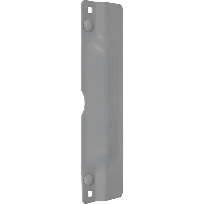 Prime-Line 3 in. H X 11 in. L Brushed Stainless Steel Gray Steel Latch Guard