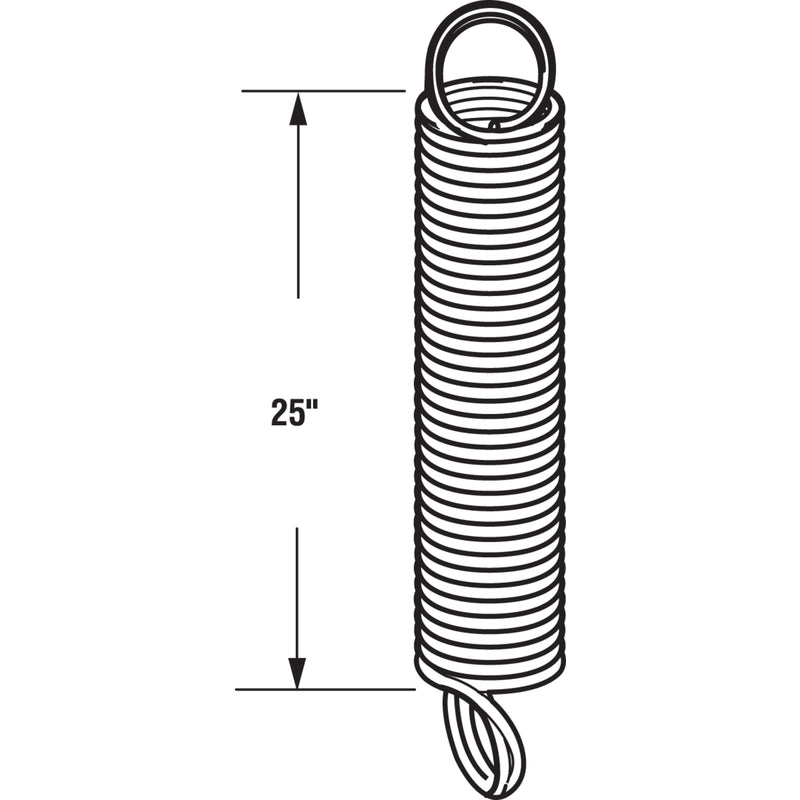 Prime-Line 25 in. L 130 lb Garage Door Extension Spring