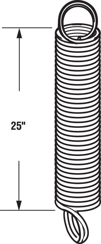 Prime-Line 25 in. L 150 lb Garage Door Extension Spring