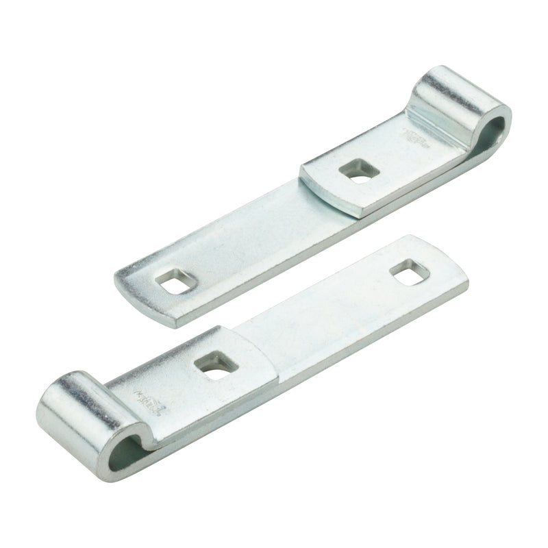 National Hardware 1-1/4 in. W X 6-1/4 in. L Zinc Plated Steel Screw Hook/Strap Hinges 2 pk