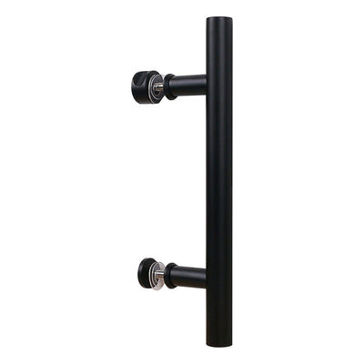 National Hardware Madison Matte Black Steel Pull Handle 1 pc