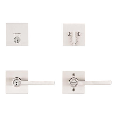 Kwikset-Halifax-Satin-Nickel-Zinc-Lever-and-Single-Cylinder-Deadbolt