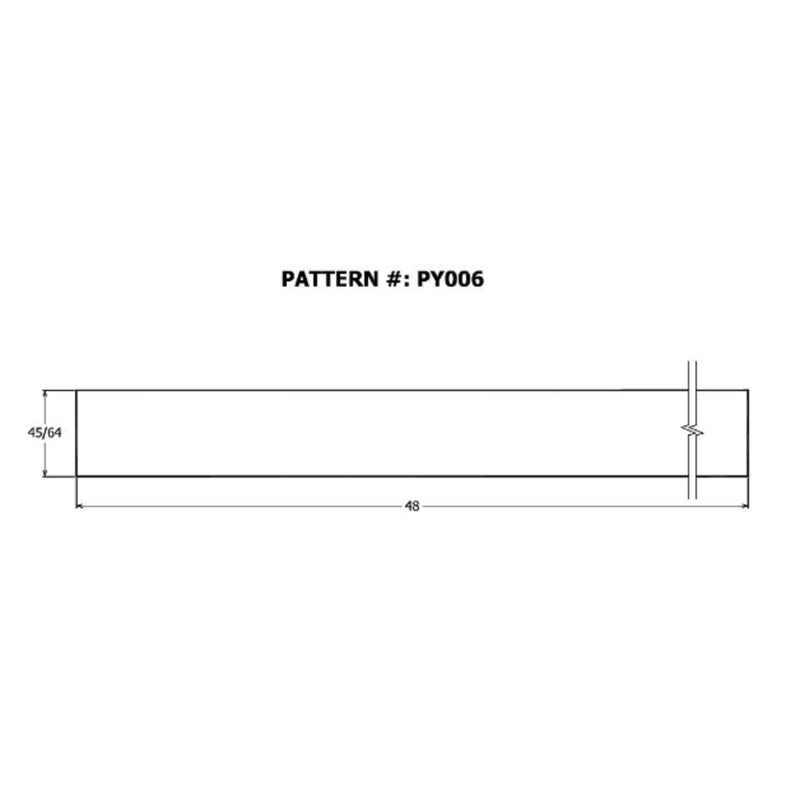 Alexandria Moulding 4 ft. W X 4 ft. L X 0.75 in. Plywood