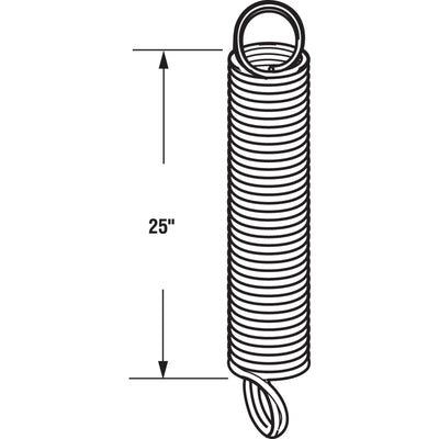 Prime-Line 25 in. L 170 lb Garage Door Spring