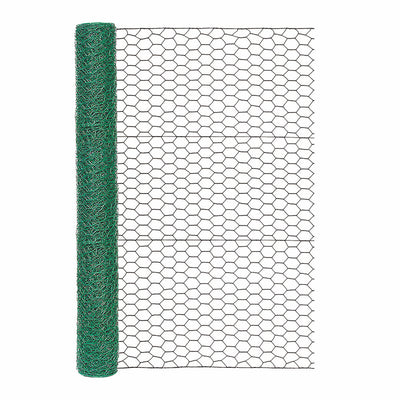 Garden Craft 36 in. H X 25 ft. L Galvanized Steel Poultry Netting 1 in.