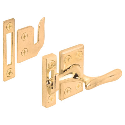 Prime-Line Brass-Plated Die-Cast Zinc Casement Lock 1 pk