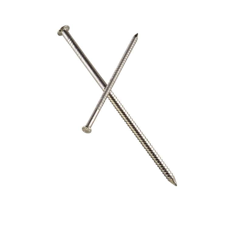 Simpson Strong-Tie 8D 2-1/2 in. Siding Stainless Steel Nail Round Head 5 lb