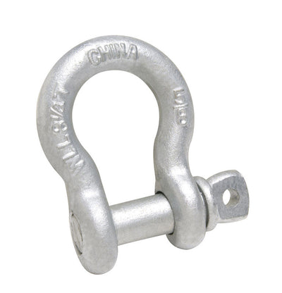 Campbell Galvanized Forged Carbon Steel Anchor Shackle 9500 lb