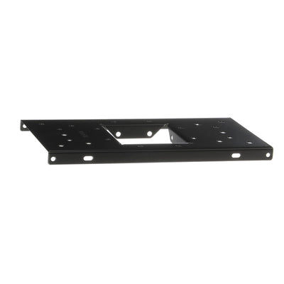 Gibraltar Mailboxes Black Steel Mailbox Mounting Board .060 Ga. 12.875 in. L