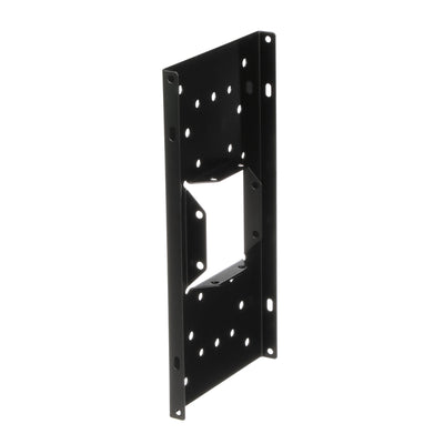 Gibraltar Mailboxes Black Steel Mailbox Mounting Board .060 Ga. 12.875 in. L