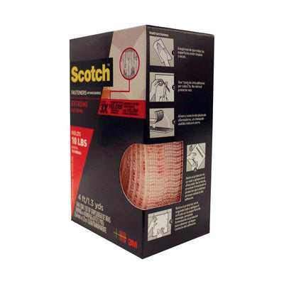 Scotch Medium Foam Hook and Loop Fastener 48 in. L 1 pk