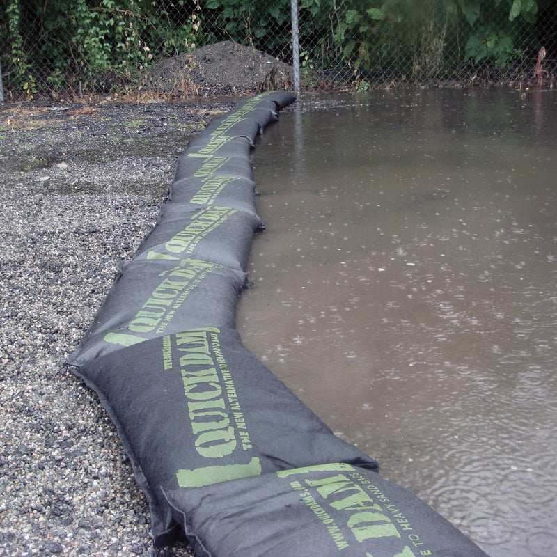 Quick Dam 3.5 in. H X 12 in. W X 24 in. L Flood Barrier 6 pk