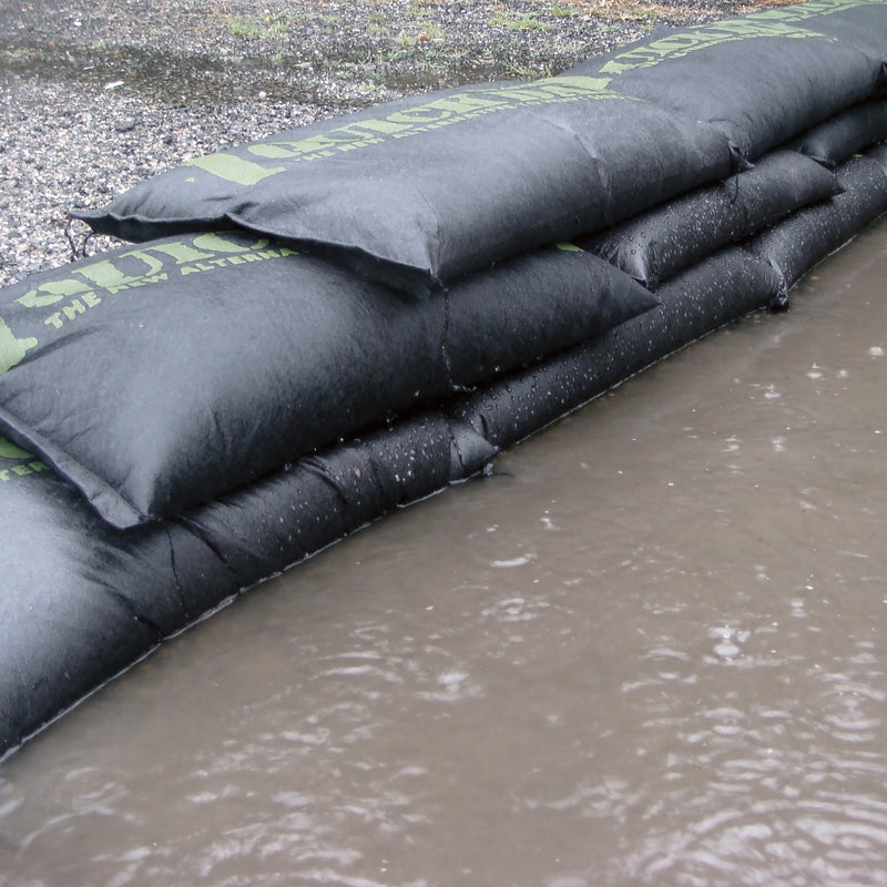 Quick Dam 3.5 in. H X 12 in. W X 24 in. L Flood Barrier 6 pk