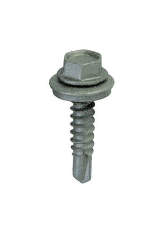 Teks No. 12 X 2 in. L Hex Hex Washer Head Roofing Screws 50 pk