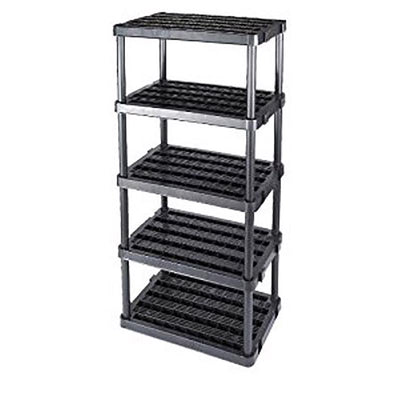 Maxit 72 in. H X 32 in. W X 14 in. D Resin Shelving Unit