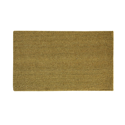 Sports Licensing Solutions 30 in. L X 18 in. W Tan Blank Coir Door Mat