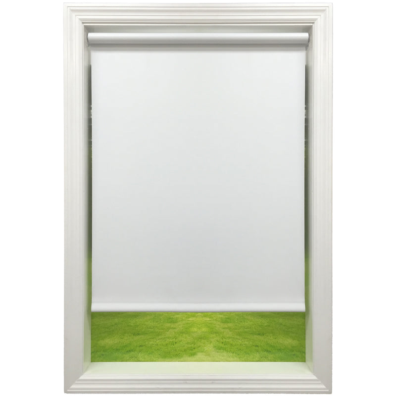 Friedland Jupiter White Economy Roller Shade 73 in. W