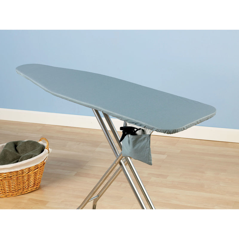 Household Essentials 15 in. W X 54 in. L Cotton/Silicone Blue Ironing Board Cover