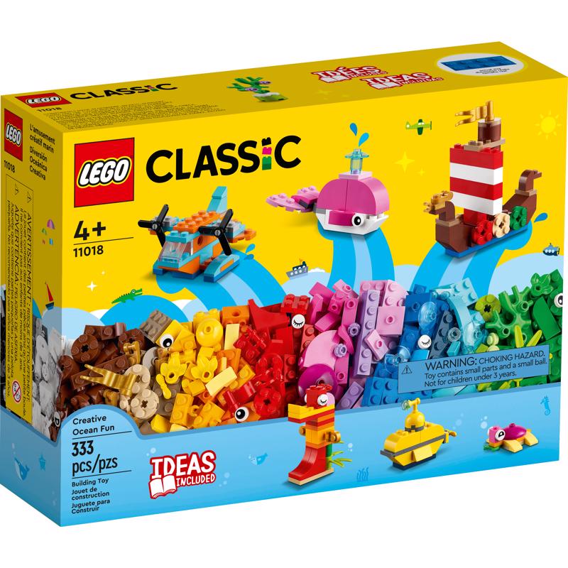 LEGO Classic Creative Ocean Fun ABS/Polycarbonate Multicolored 333 pc