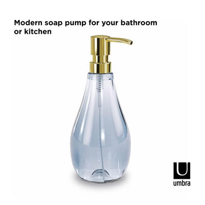 Umbra Denim Acrylic Lotion/Soap Dispenser