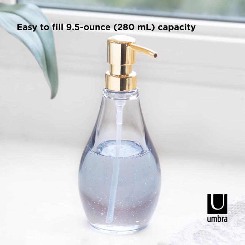 Umbra Denim Acrylic Lotion/Soap Dispenser