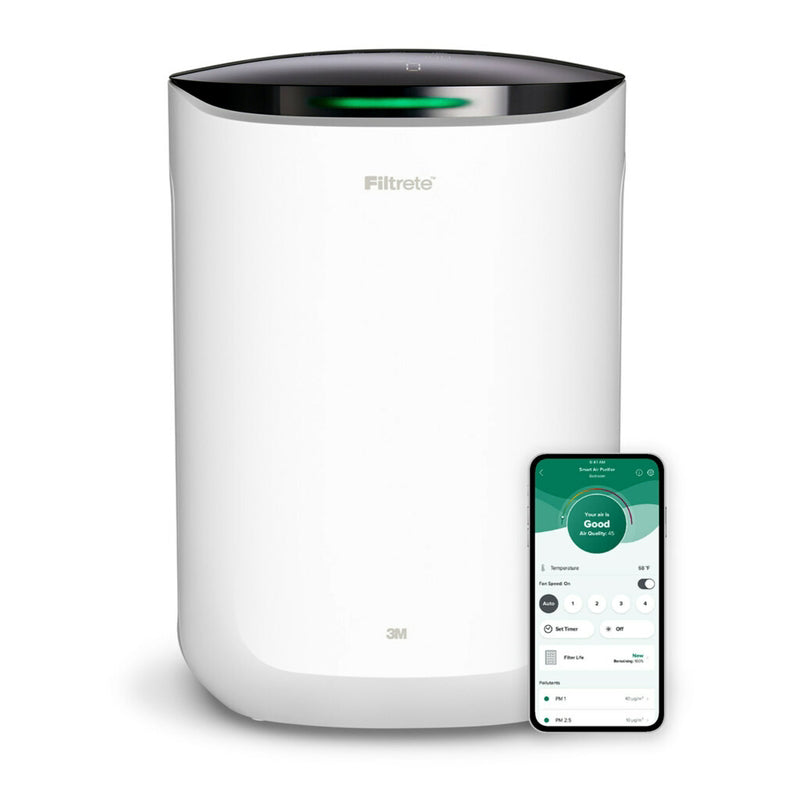 Filtrete Carbon True HEPA Smart Air Purifier 150 sq ft