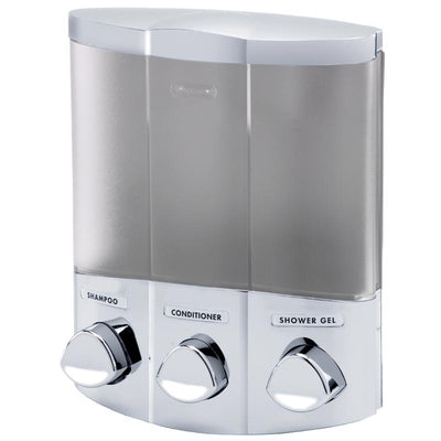 Better Living Trio 14.7 Wall Mount Touch Free Liquid Shampoo/Soap Dispenser