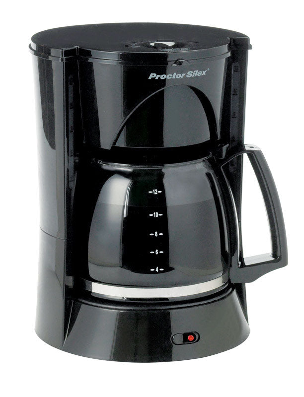 Proctor Silex 12 cups Black Coffee Maker