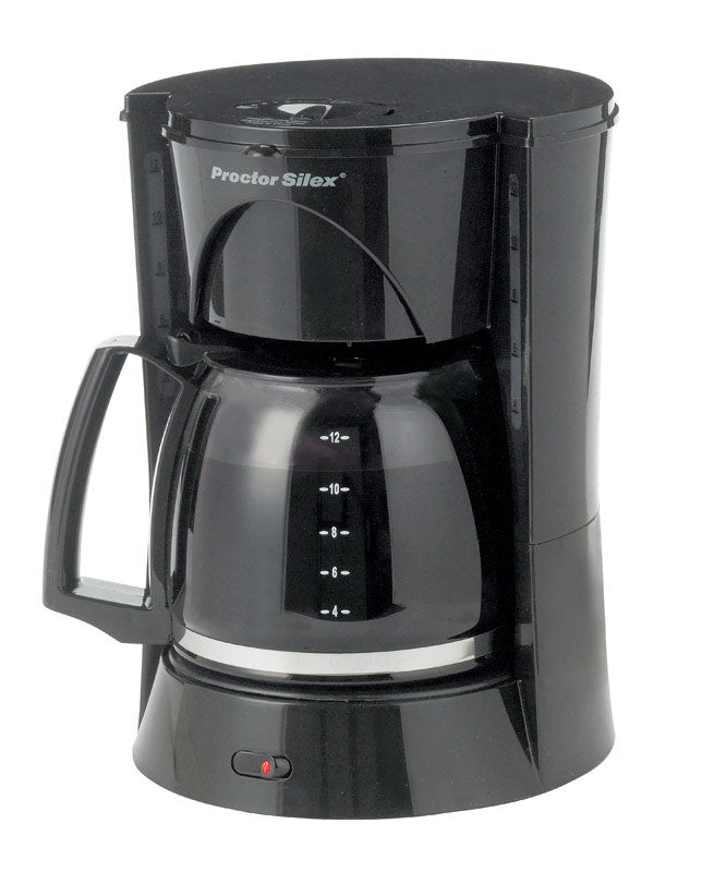 Proctor Silex 12 cups Black Coffee Maker