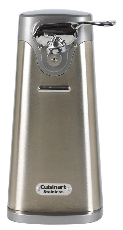 Cuisinart Gray Electric Can Opener Magnetic Lid Holder