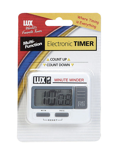 LUX Mute Mder Digital Plastic Kitchen Timer