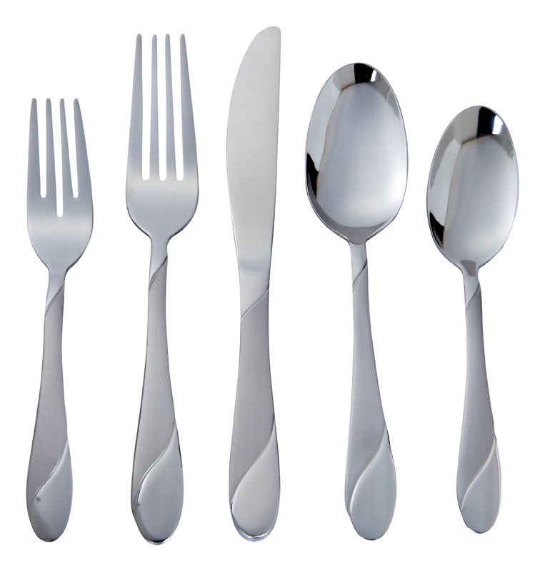 Cambridge Stainless Steel Sand finish Chromium Flatware Set