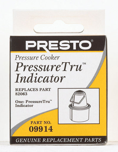 Presto PressureTru Stainless Steel Pressure Cooker Indicator 6 qt