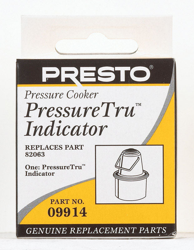 Presto PressureTru Stainless Steel Pressure Cooker Indicator 6 qt