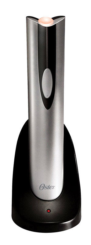 Oster 30 Bottle oz Black/Silver Polycarbonate Wine Opener