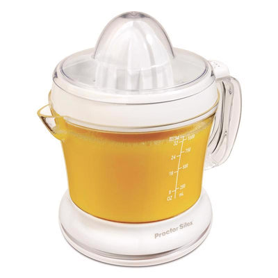 Proctor Silex White Plastic 34 oz Citrus Juicer