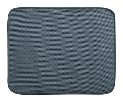 iDesign Pewter Microfiber Drying Mat