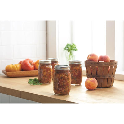 Ball Regular Mouth Mason Jar 16 oz 12 pk