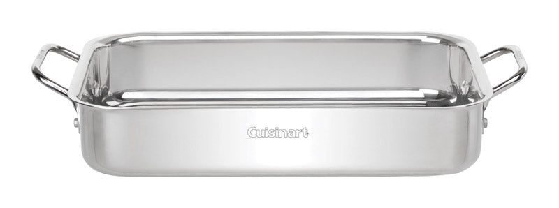 Cuisinart 9-1/4 in. W X 13-1/2 in. L Lasagna Pan Silver