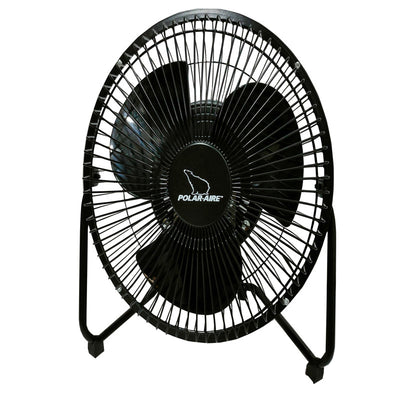 Polar Aire 8 in. H 3 speed Air Circulator Fan