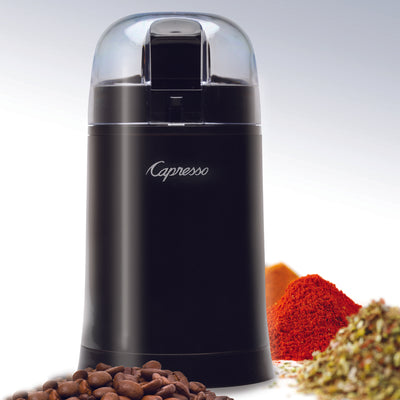 Capresso Black Metal/Plastic Coffee and Spice Grinder 3-1/2 oz