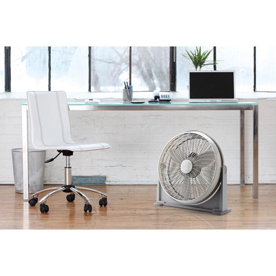 Lasko 26.22 in. H X 20 in. D 3 speed Air Circulator Fan