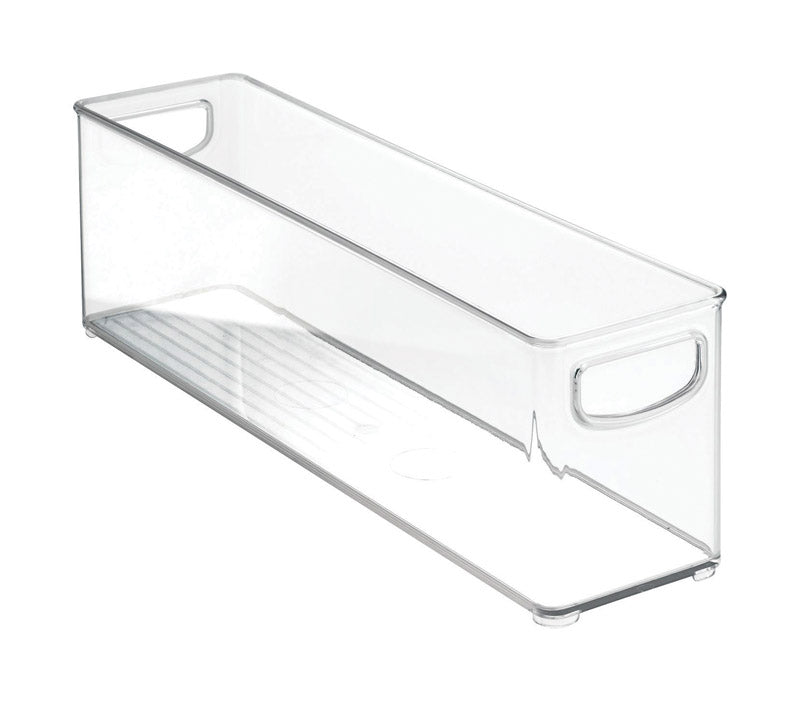 iDesign Clear Organizer Bin 5 in. H X 4 in. W Stackable