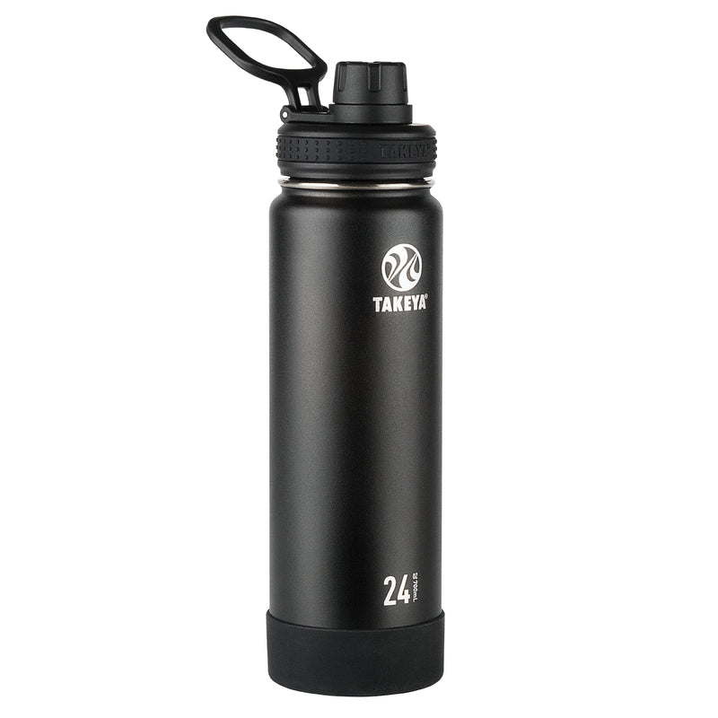 Takeya Actives 24 oz Double Wall Onyx BPA Free Water Bottle