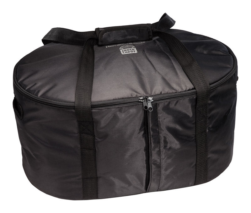 Hamilton Beach Crock Caddy 8 qt Black Plastic Insulated Slow Cooker Bag