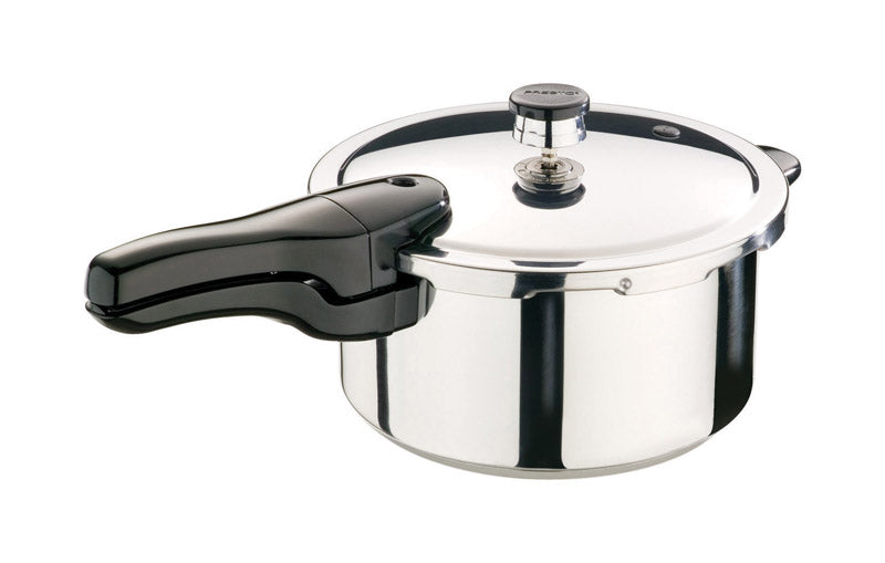 Presto Polished Stainless Steel Pressure Cooker 4 qt